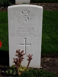 Klagenfurt War Cemetery - Warren, Harlock George